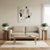 Növényállvány 2 pcs sonoma tölgy ø29,5 x 40 cm szerelt fa
