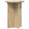 Növényállvány 2 pcs sonoma tölgy ø29,5 x 40 cm szerelt fa
