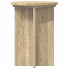 Növényállvány 2 pcs sonoma tölgy ø29,5 x 40 cm szerelt fa