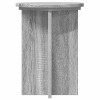 Növényállvány 2 pcs szürke sonoma ø29,5 x 40 cm szerelt fa