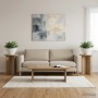 Növényállvány 2 pcs kézműves tölgy ø29,5 x 40 cm szerelt fa