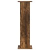Növényállvány füstös tölgy 30,5 x 30 x 100,5 cm szerelt fa