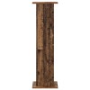 Növényállvány antik fa 30,5 x 30 x 100,5 cm szerelt fa
