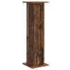 Növényállvány 2 pcs antik fa 30,5 x 30 x 100,5 cm szerelt fa