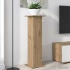 Növényállvány kézműves tölgy 30,5 x 30 x 100,5 cm szerelt fa
