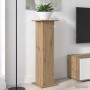 Növényállvány kézműves tölgy 30,5 x 30 x 100,5 cm szerelt fa