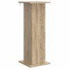Növényállvány 2 pcs sonoma tölgy 30,5 x 30 x 80,5 cm szerelt fa