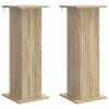 Növényállvány 2 pcs sonoma tölgy 30,5 x 30 x 80,5 cm szerelt fa