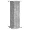 Növényállvány betonszürke 30,5 x 30 x 80,5 cm szerelt fa