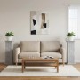 Növényállvány 2 pcs betonszürke 30,5 x 30 x 80,5 cm szerelt fa