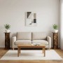 Növényállvány 2 pcs füstös tölgy 30,5 x 30 x 80,5 cm szerelt fa