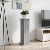 Növényállvány 2 pcs szürke sonoma 30,5 x 30 x 80,5 cm