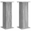 Növényállvány 2 pcs szürke sonoma 30,5 x 30 x 80,5 cm