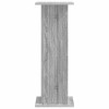Növényállvány 2 pcs szürke sonoma 30,5 x 30 x 80,5 cm
