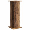 Növényállvány antik fa 30,5 x 30 x 80,5 cm szerelt fa