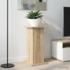 Növényállvány 2 pcs sonoma tölgy 30,5 x 30 x 60,5 cm szerelt fa