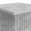 Növényállvány betonszürke 30,5 x 30 x 60,5 cm szerelt fa