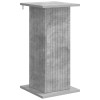 Növényállvány betonszürke 30,5 x 30 x 60,5 cm szerelt fa