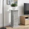 Növényállvány 2 pcs betonszürke 30,5 x 30 x 60,5 cm szerelt fa