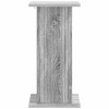 Növényállvány 2 pcs szürke sonoma 30,5 x 30 x 60,5 cm
