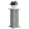 Növényállvány 2 pcs szürke sonoma 30,5 x 30 x 60,5 cm