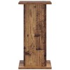 Növényállvány antik fa 30,5 x 30 x 60,5 cm szerelt fa