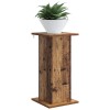 Növényállvány antik fa 30,5 x 30 x 60,5 cm szerelt fa