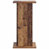 Növényállvány antik fa 30,5 x 30 x 60,5 cm szerelt fa