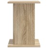 Növényállvány 2 pcs sonoma tölgy 30,5 x 30 x 43 cm szerelt fa