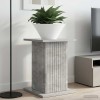 Növényállvány 2 pcs betonszürke 30,5 x 30 x 43 cm szerelt fa