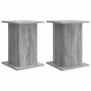 Növényállvány 2 pcs szürke sonoma 30,5 x 30 x 43 cm szerelt fa