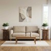 Növényállvány 2 pcs antik fa 30,5 x 30 x 43 cm szerelt fa