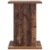 Növényállvány 2 pcs antik fa 30,5 x 30 x 43 cm szerelt fa