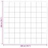 Nyári takarmány sövényes krém 200 x 200 cm mikroszál