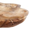Gyümölcsöstál jepara teak barna ø 30 cm tömör teakfa