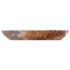 Gyümölcsöstál jepara teak barna ø 30 cm tömör teakfa