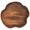 Gyümölcsöstál jepara teak barna ø 50 cm tömör teakfa