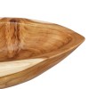 Fruit bowl jepara teak brown 46 x 16 x 11 cm