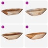 Fruit bowl jepara teak brown 46 x 16 x 11 cm