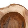 Gyümölcsöstál jepara tökéletes tömör teak barna ø 35 cm