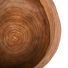 Gyümölcsöstál jepara tökéletes tömör teak barna ø 30 cm