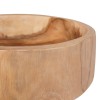 Gyümölcsöstál jepara tökéletes tömör teak barna ø 30 cm