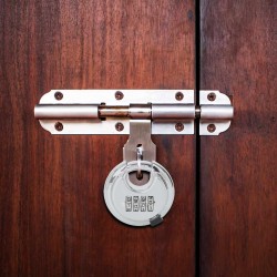 Disk zár kulcsokkal 12 pcs ezüst 7 x 2.3 x 7 cm