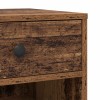 Nyomtatóállvány fiókkal öreg fa 60 x 40 x 68.5 cm faanyag