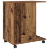 Nyomtatóállvány fiókkal öreg fa 60 x 40 x 68.5 cm faanyag