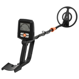 Fémkereső lcd kijelzővel 3 modell 19 cm tekercs fekete
