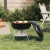Fak grill fekete 36,5 x 36,5 x 40 cm