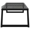 Összecsukható kemping grill fekete 58 x 31 x 2 cm ötvözött acél