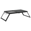 Összecsukható kemping grill fekete 31,5 x 26,5 x 4 cm
