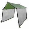 Kempingvászon hálós falakkal zöld 270 x 210 x 210 cm